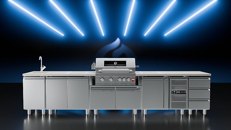 ΕΡΜΑΡΙΟ INOX ΛΑΝΤΖΑ ΓΙΑ ΓΟΥΡΝΑ - χωρίς πάγκο