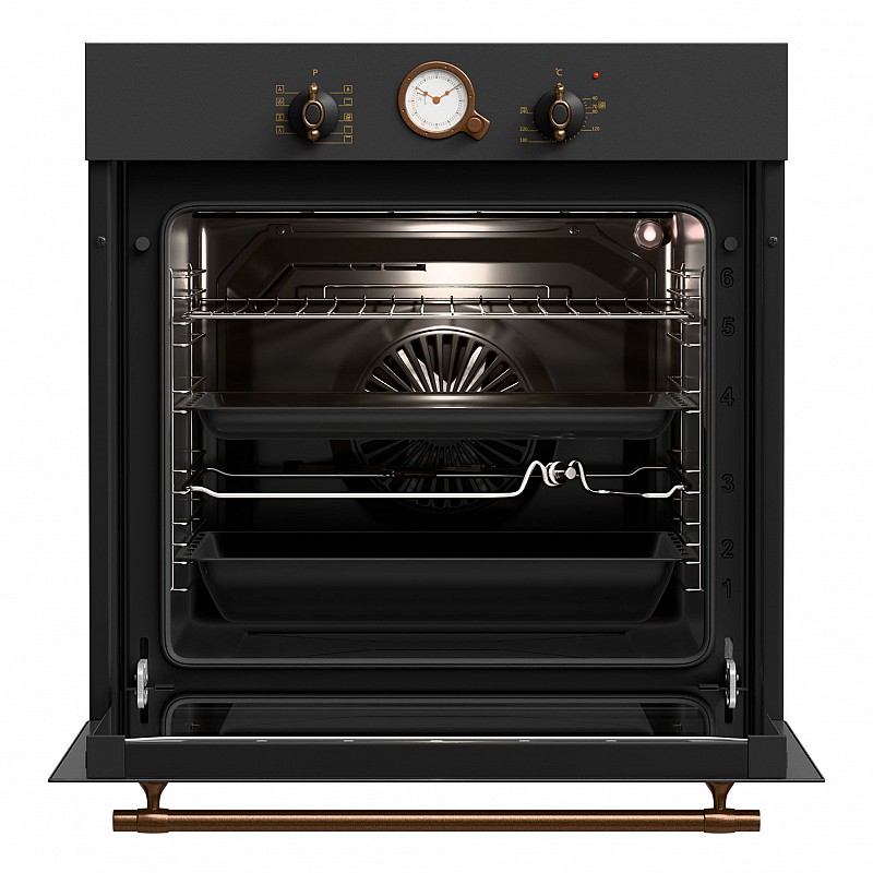 ΦΟΥΡΝΟΣ ΗΛΕΚΤΡΙΚΟΣ TGS 5580 XL RUSTIC ANTH 80Lt