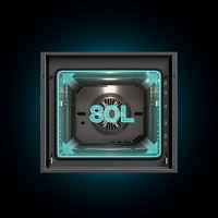 ΦΟΥΡΝΟΣ ΗΛΕΚΤΡΙΚΟΣ TGS 4480 XL 80Lt