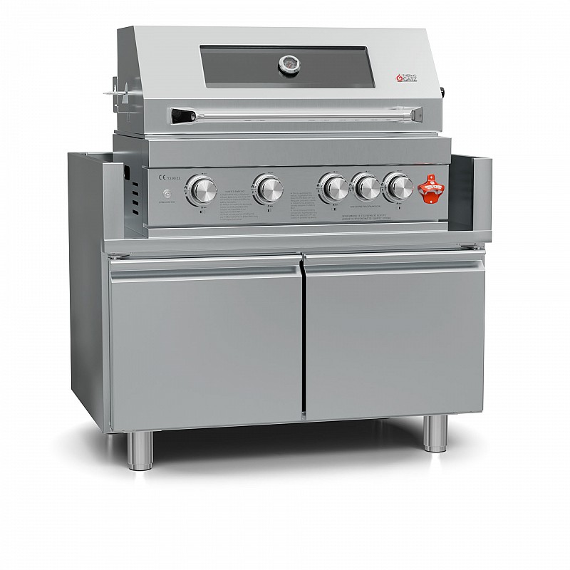 ΕΡΜΑΡΙΟ INOX BBQ TGH-B1-B4-G ΜΕ ΠΟΡΤΕΣ