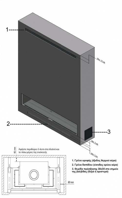 ΤΖΑΚΙ ΑΕΡΙΟΥ ΔΙΑΜΠΕΡΕΣ 70/100/150/200cm