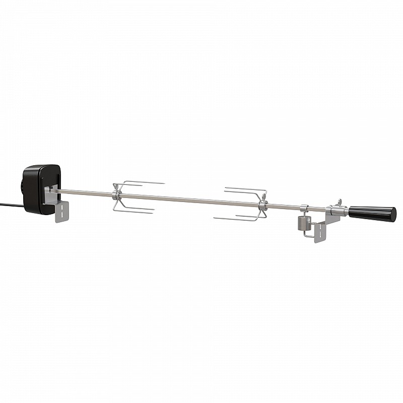 ΣΟΥΒΛΑ INOX ΜΕ ΗΛΕΚΤΡΙΚΟ ΜΟΤΕΡ - Μήκος 100cm + ΧΕΡΟΥΛΙ